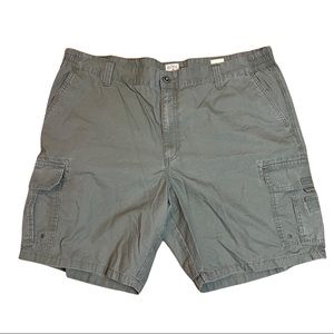 Red Head Brand Co Cargo Utility Shorts Mens Size 46 Ripstop Green Hiking